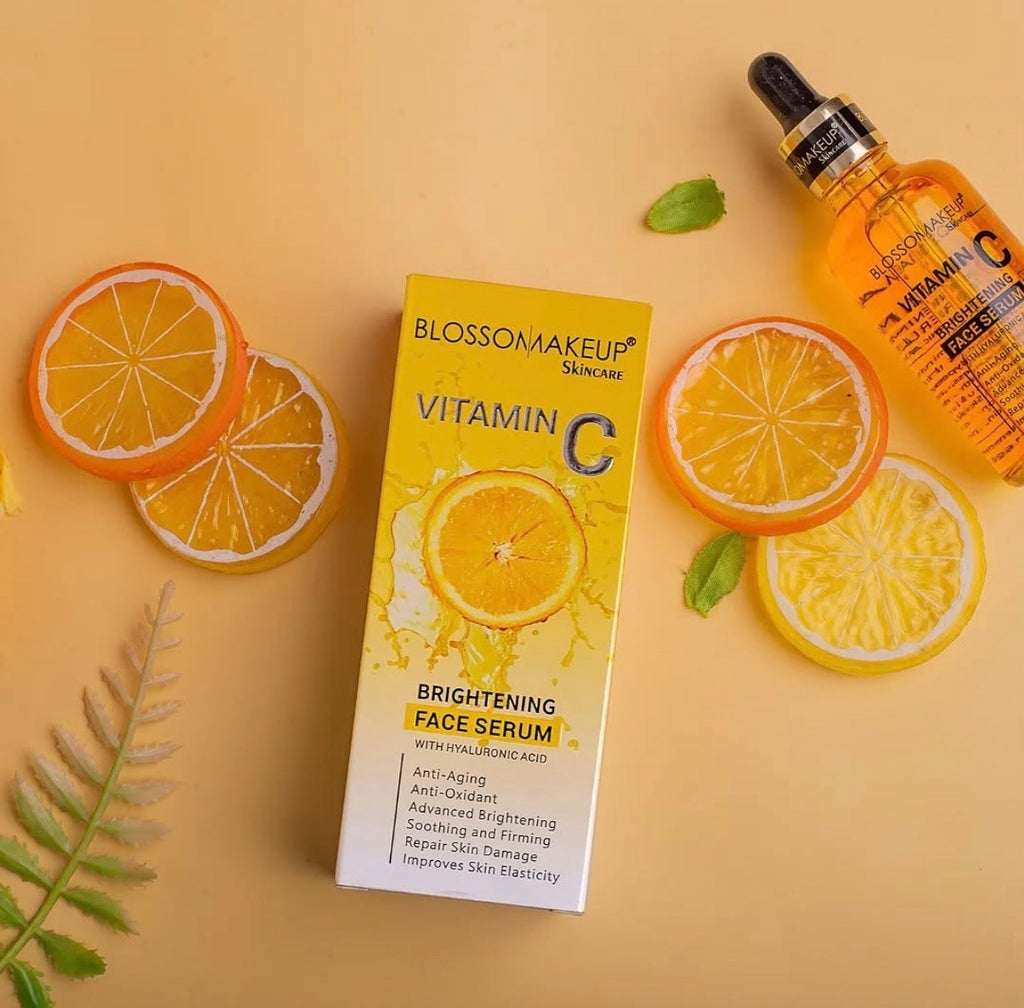 Sérum Visage Vitamine C Éclaircissant – Hydratation & Anti-Taches | Blossomakeup