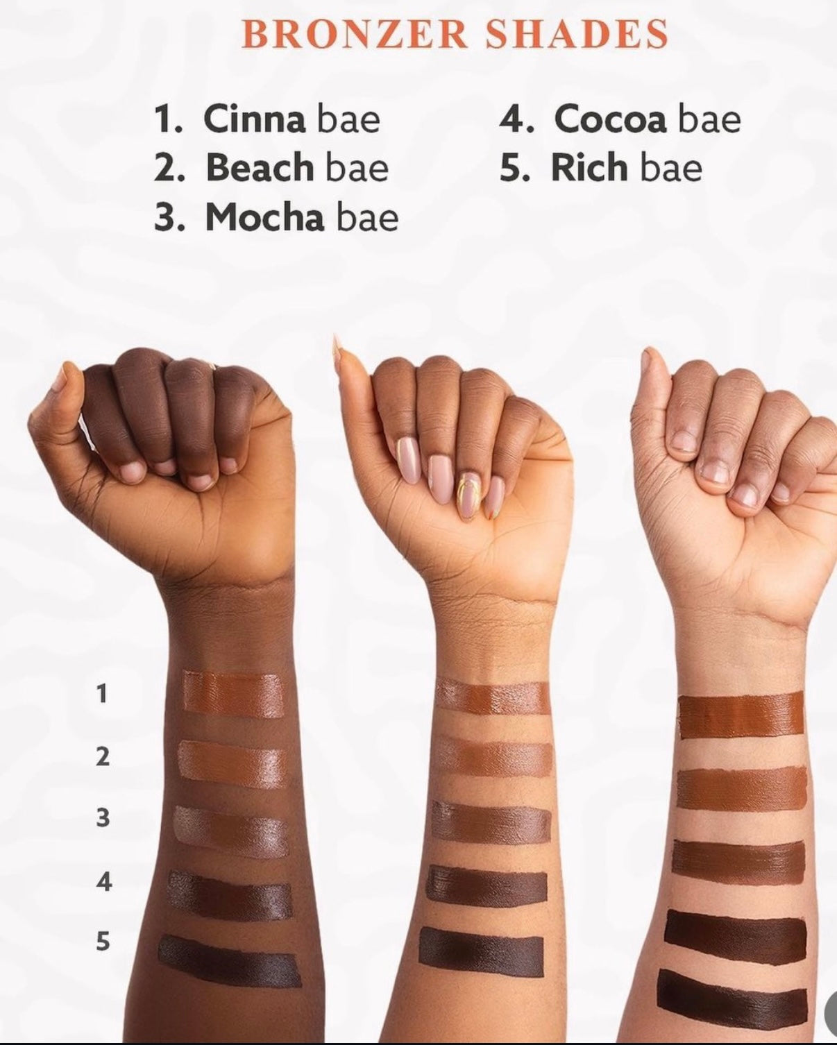 Bronzer Omaricode