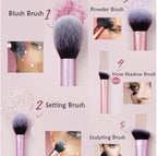 Kit pinceaux Face essentials - Real Techniques