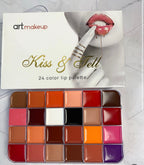 Palette de 24 Rouges à Lèvres Kiss & Tell –  Art.makeup