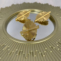 Parure bague et boucle d'oreille "bouclier"