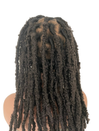 Perruque locks butterfly LILA